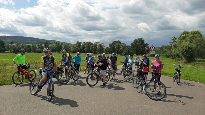Radtour des Vereins Vereinsleben SCE