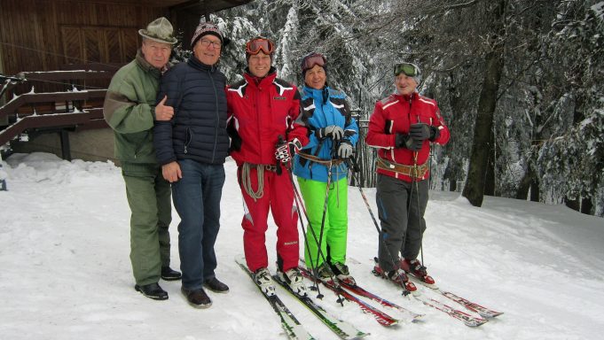 Treffen der Ski-Oldies auf dem Inselsberg Vereinsleben SCE