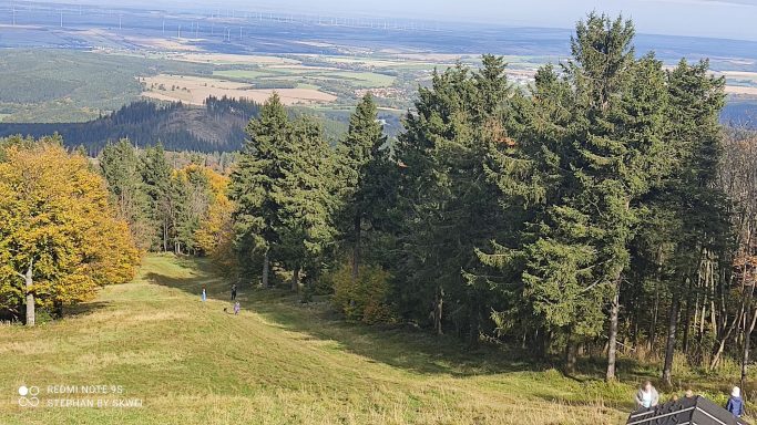 Der Skihang auf dem Inselsberg im Sommer Vereinsleben SCE